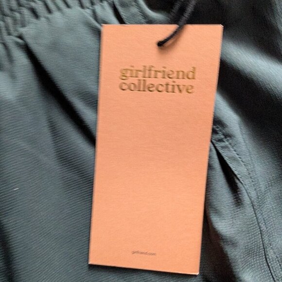 NWT Girlfriend Collective | Trail Shorts in Moss Green - Picture 4 of 12